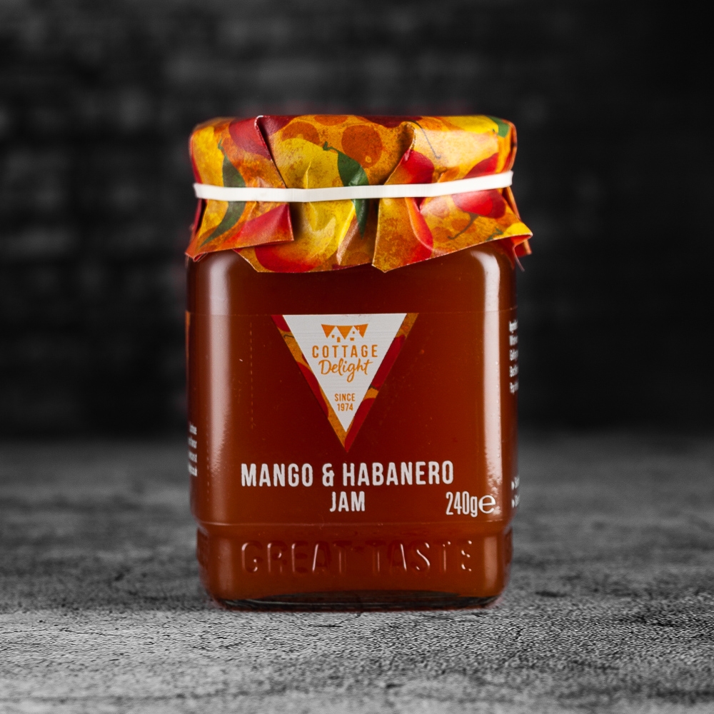 mango & habanero jam - cottage delight