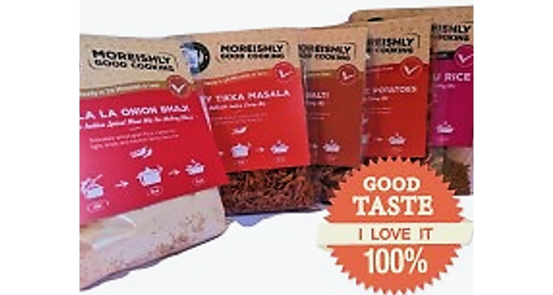 spice raks curry kits 2 meals + 2 sides 10% off