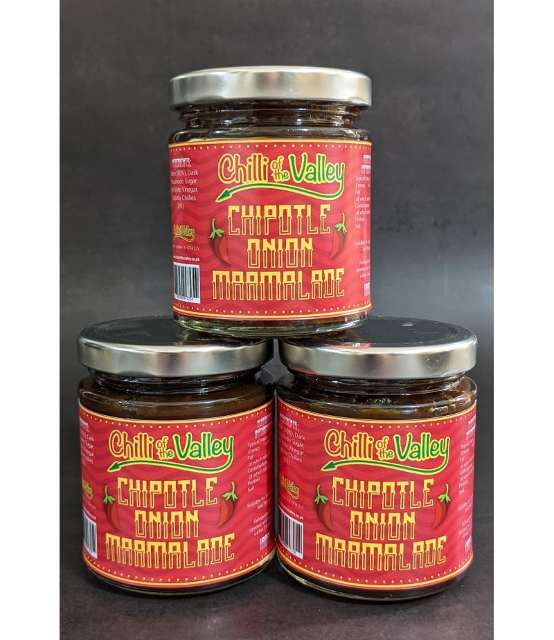 chilli of the valley chipotle onion marmalade 180g