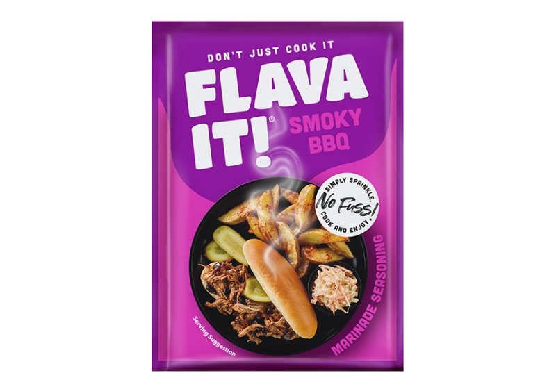 flava it smoky bbq seasoning marinade 35g