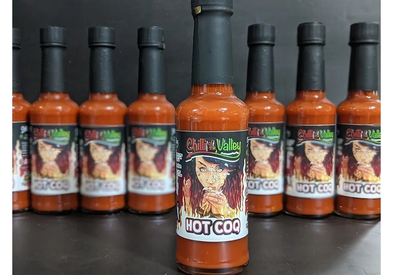 chilli of the valley hot coq 150ml