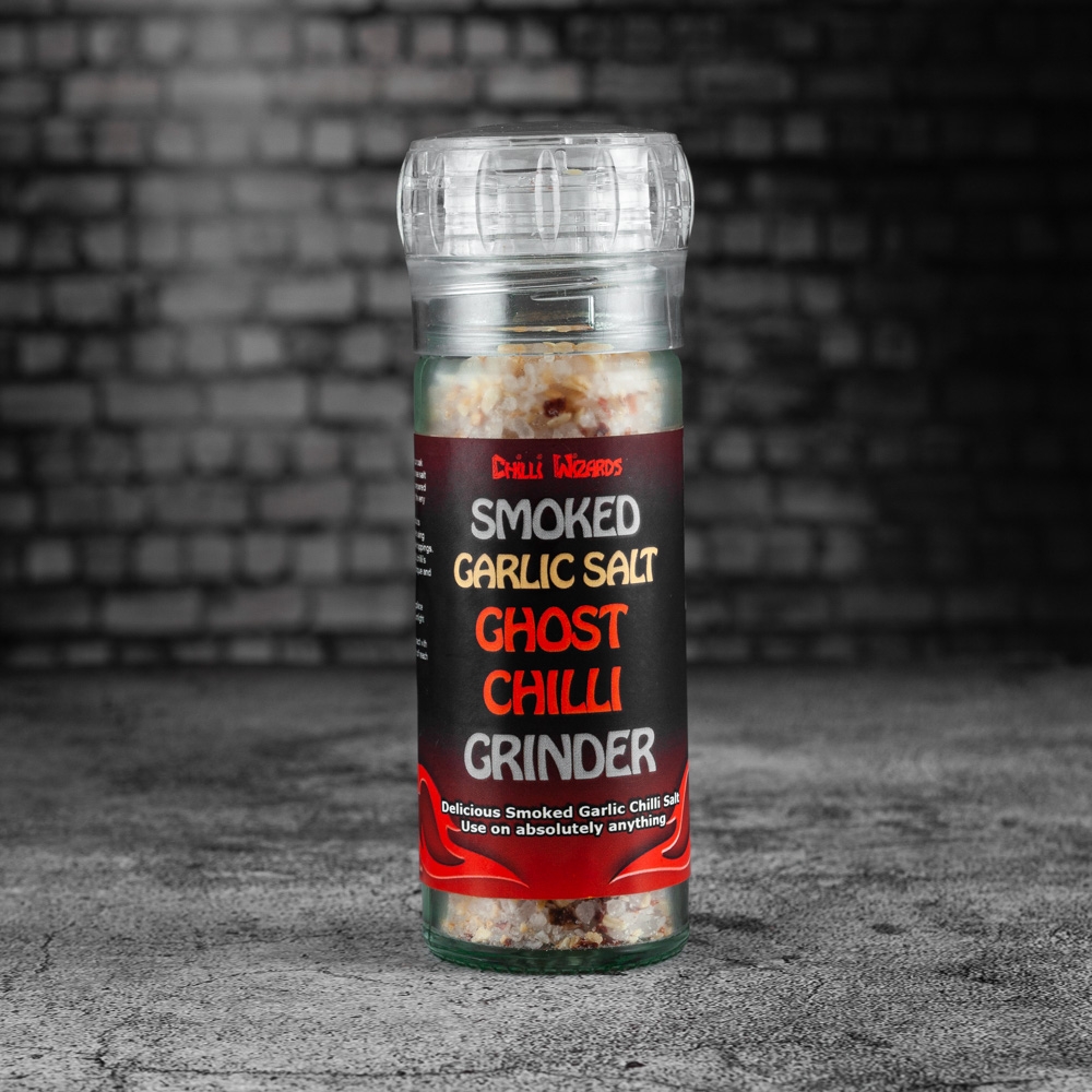 Oak Smoked Dead Sea Salt & Chipotle Chilli Grinder