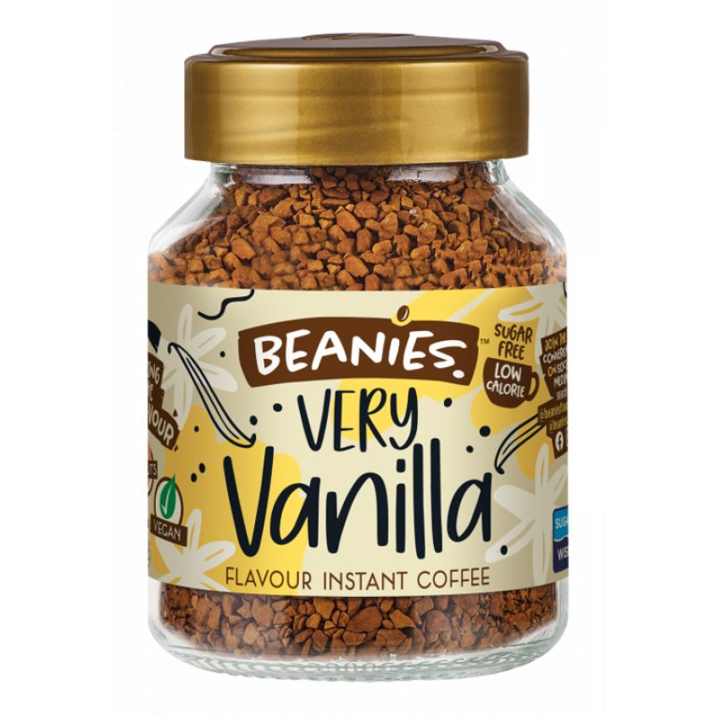 Beanies Very Vanilla Coffee 2 Calories Per Cup