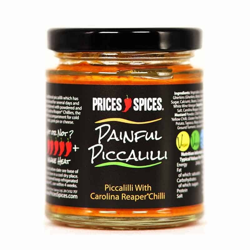 prices spices painful piccalilli