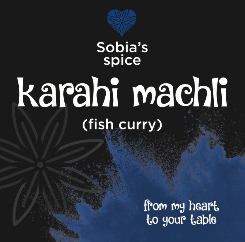 sobias spice karahi machli (fish curry)