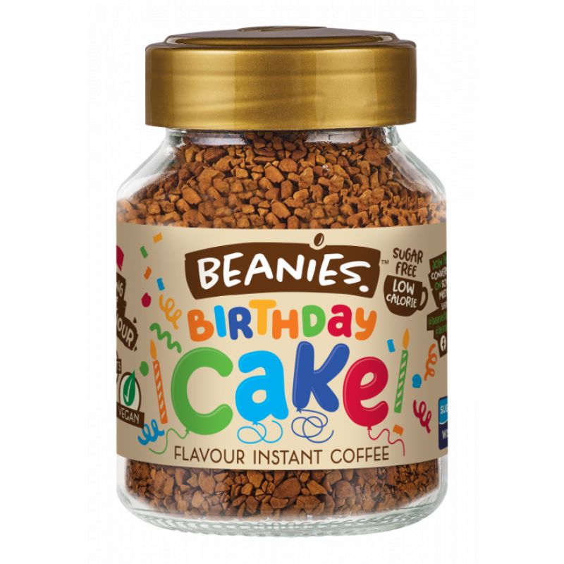 Beanies Birthday Cake Coffee 2 Calories Per Cup