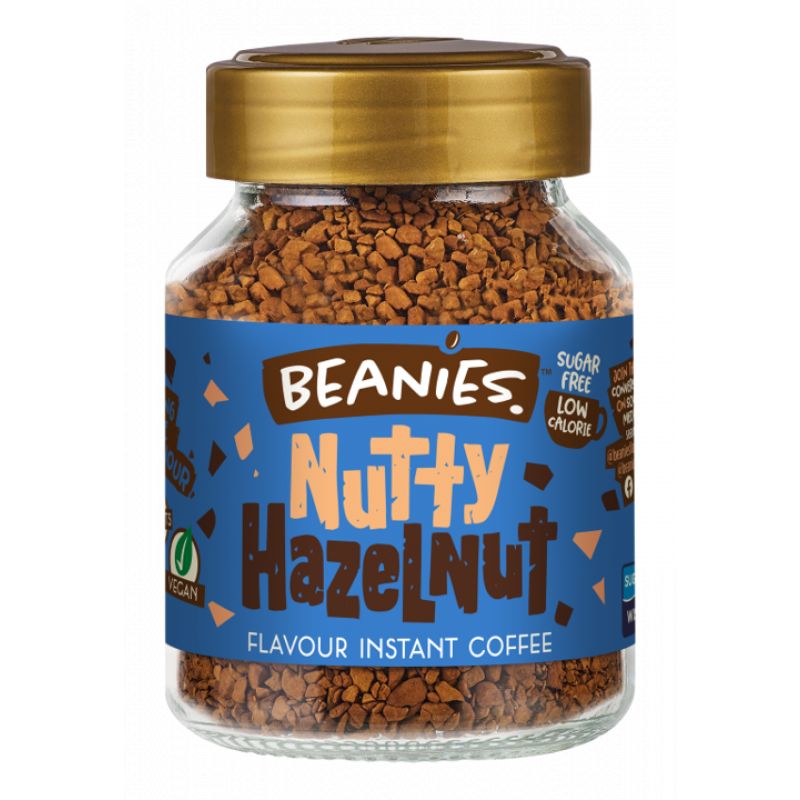 Beanies Nutty Hazelnut Coffee 2 Calories Per Cup