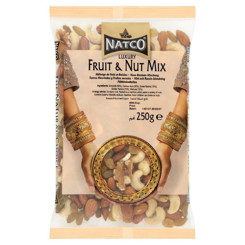 natco luxury fruit & nut mix 250g