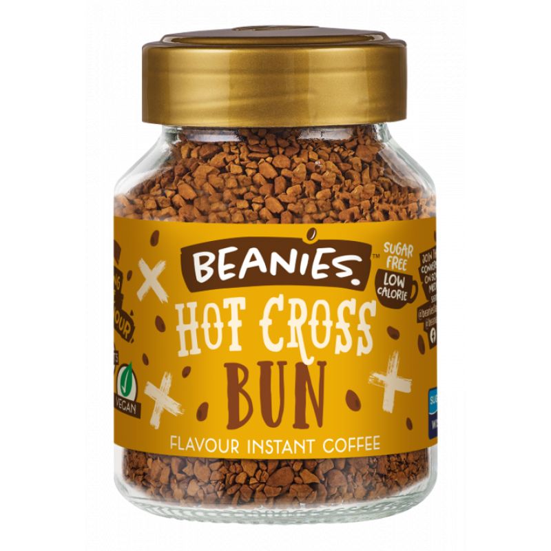Beanies Hot Cross Bun Coffee 2 Calories Per Cup