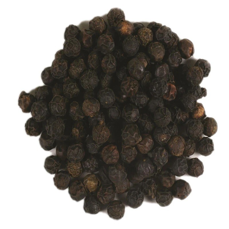 whole black peppercorns 100g -500g