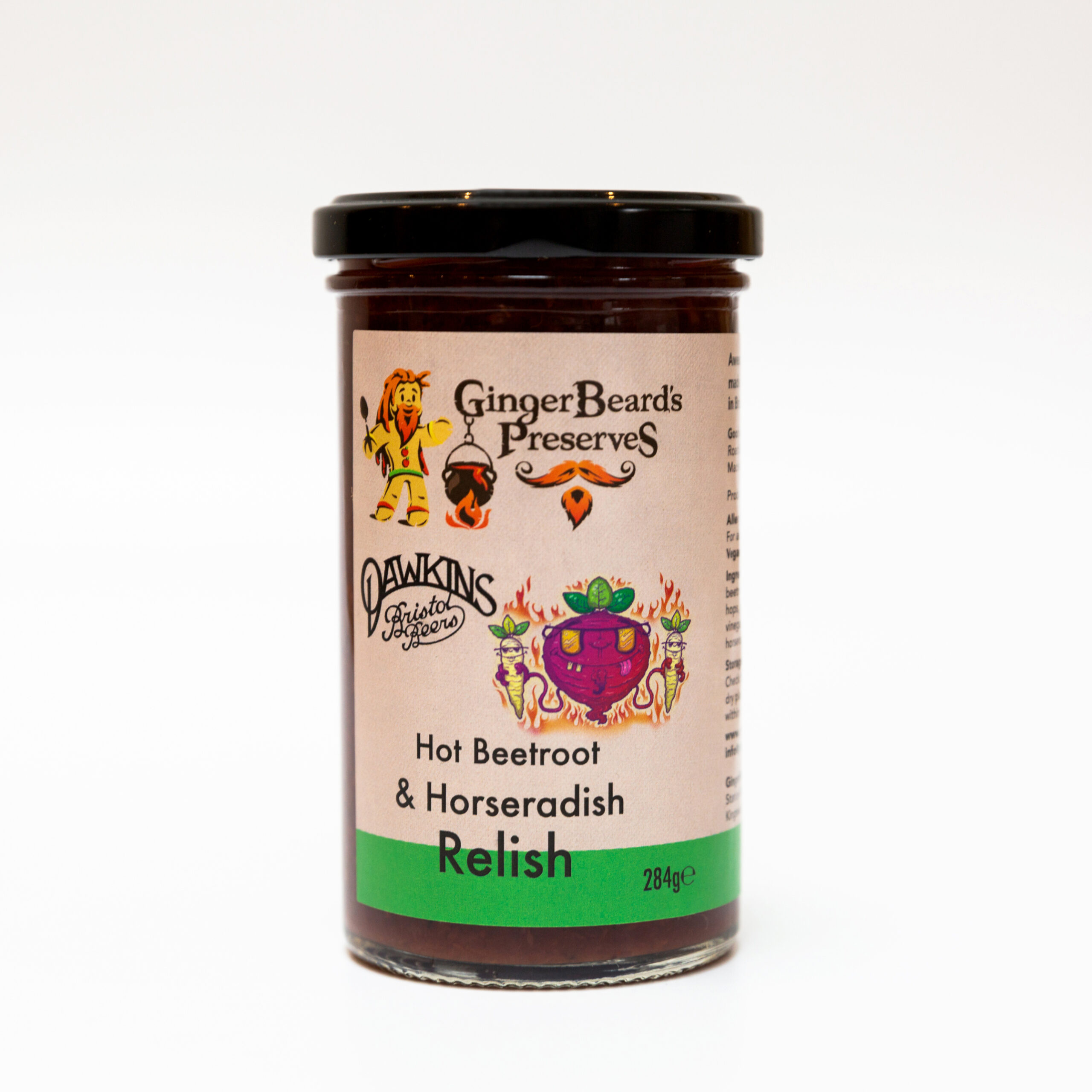 Hot Beetroot & Horseradish Relish  - GingerBe