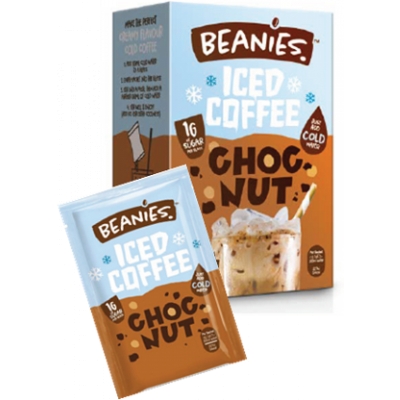 beanies choc-nut iced coffee