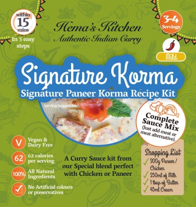  hema's kitchen curry mix signature korma kit