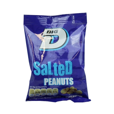 big d salted peanuts 50g