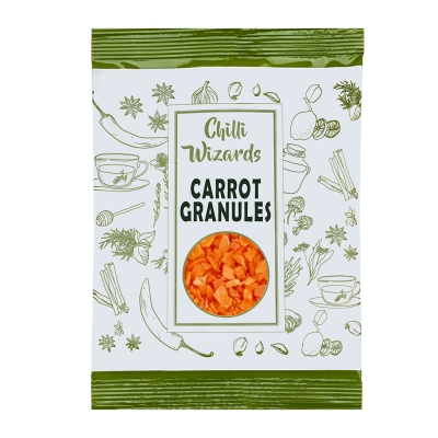 carrot granules 0.5-2.5mm 100g
