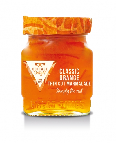 cottage delight classic orange thin cut marmalade 113g