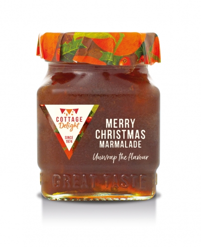 cottage delight merry christmas marmalade 113g 