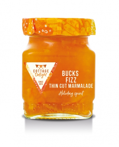 cottage delight bucks fizz marmalade 113g
