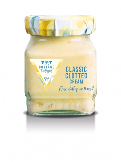 cottage delight clotted cream 113g 