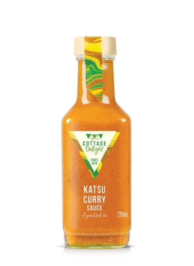cottage delight katsu curry sauce  ketchup 220ml