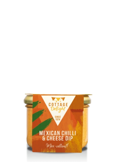 cottage delight mexican chilli cheese dip 180g