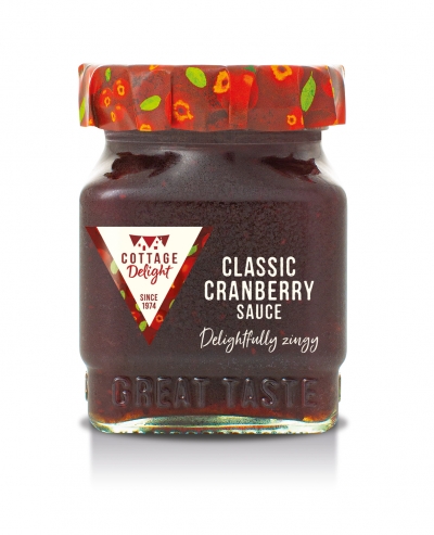 cottage delight classic cranberry sauce 113g