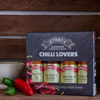 jethro's chilli lovers gift box 