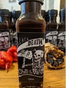 chilli of the valley black death sauce 100ml