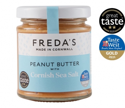 freda’s peanut butter with cornish sea salt 180g