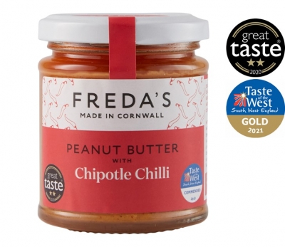 freda’s peanut butter with chipotle chilli 180g