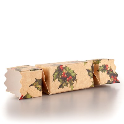 Extra Small Brown Holly Twist End Cracker- 5 Chilli sweets