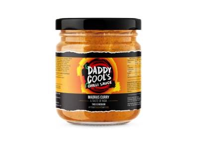daddy cool madras curry sauce 305ml