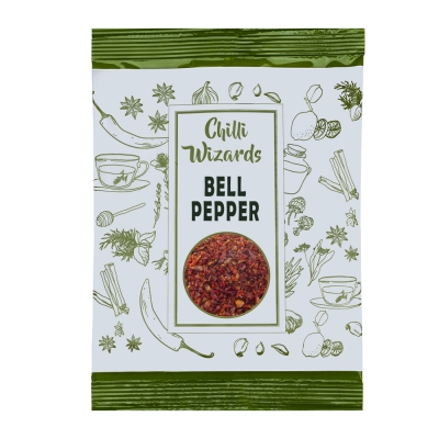 red bell pepper flakes 100g 9mm