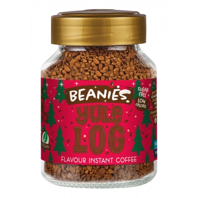 beanies yule log coffee 150g