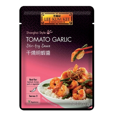 lee kum kee tomato garlic stir fry sauce 70g