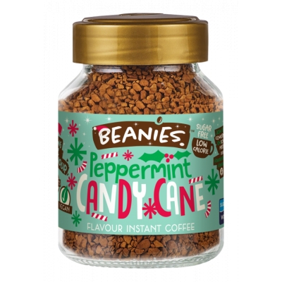 beanies peppermint candy cane coffee 150g 