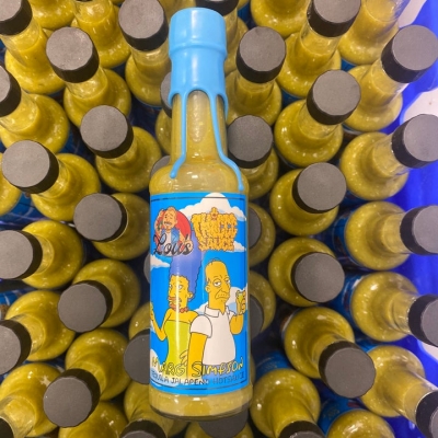 thiccc sauce marg simpson tequila jalapeno hot sauce (lous brews collab) 150ml