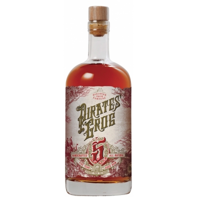 pirate's grog 5yr aged rum 700ml